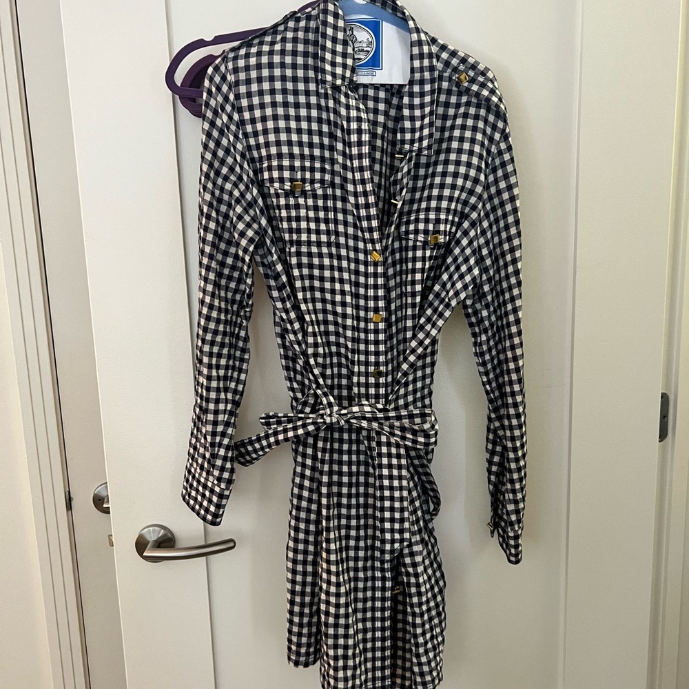 Tory Burch gingham dress